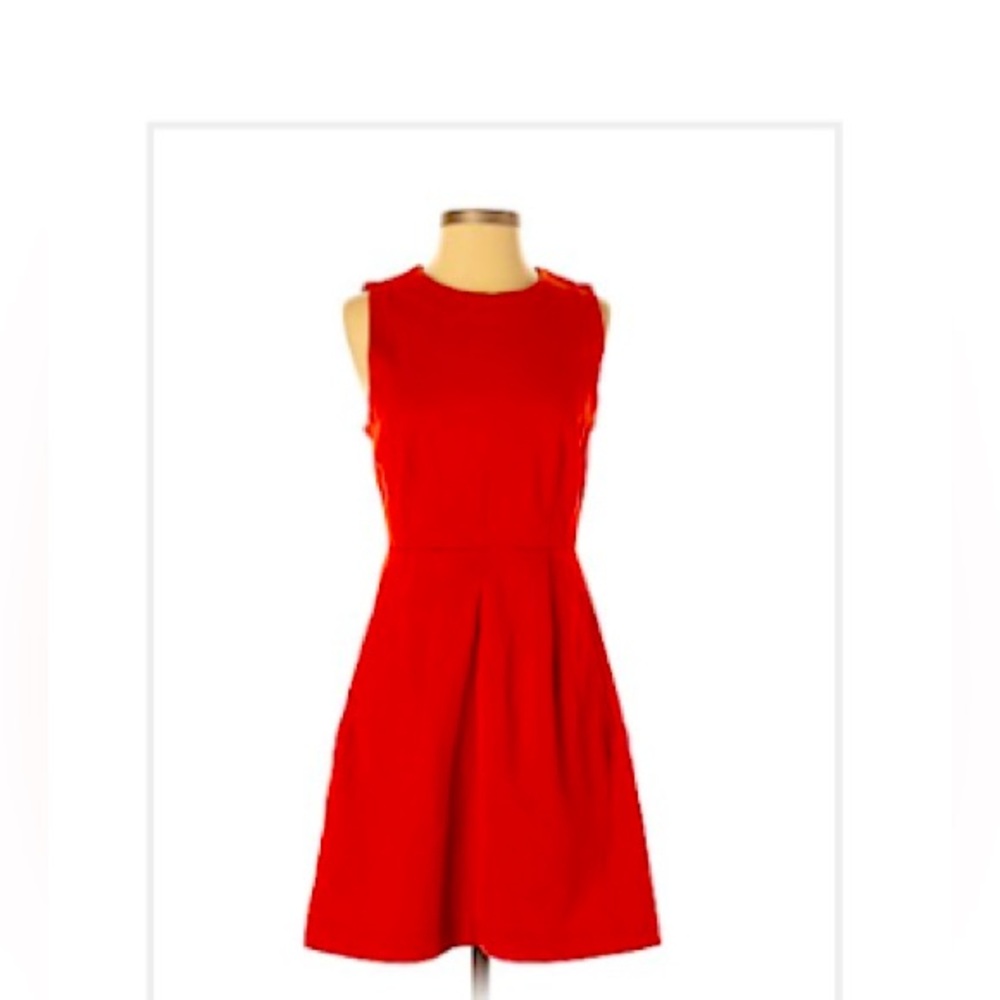 Madewell red dress